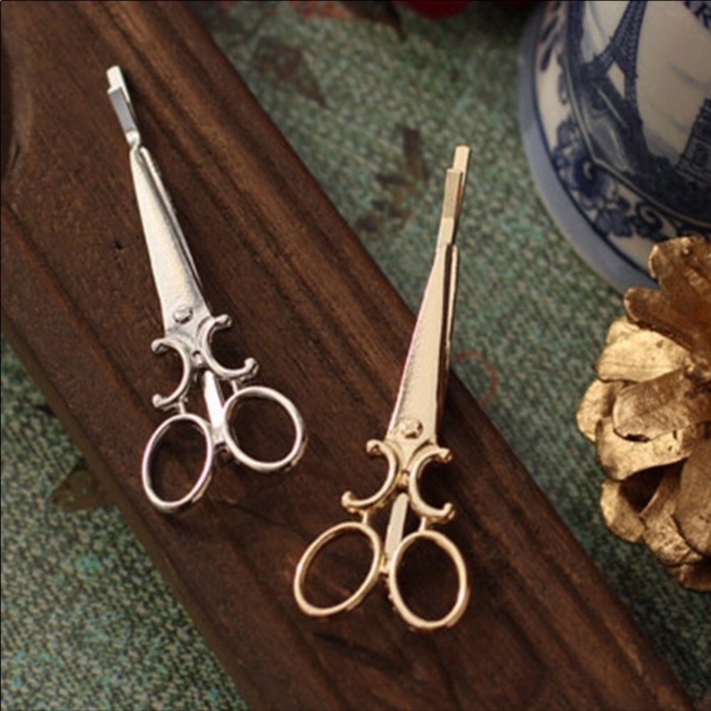 New! Set of Scissor Hair Pins - Picture 6 of 10